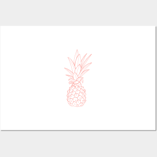 Pinapple Posters and Art